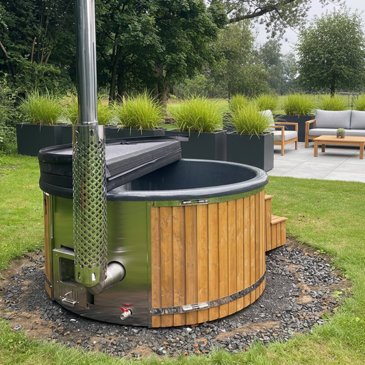 Solstice Wood Fired Hot Tub – 200cm